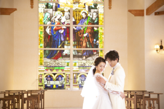 チャペルでの撮影