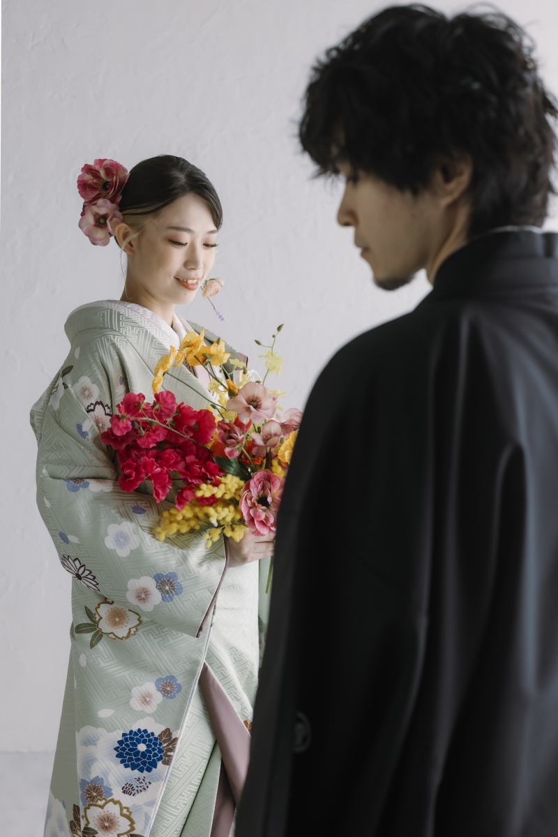 創寫舘 　豊田スタジオ_色打掛・着物が豊富