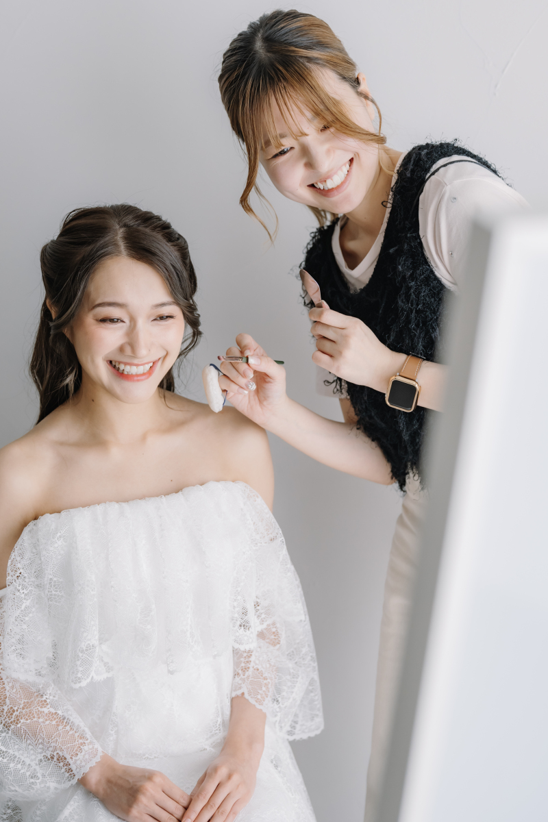 ヘアメイクのご相談も♪