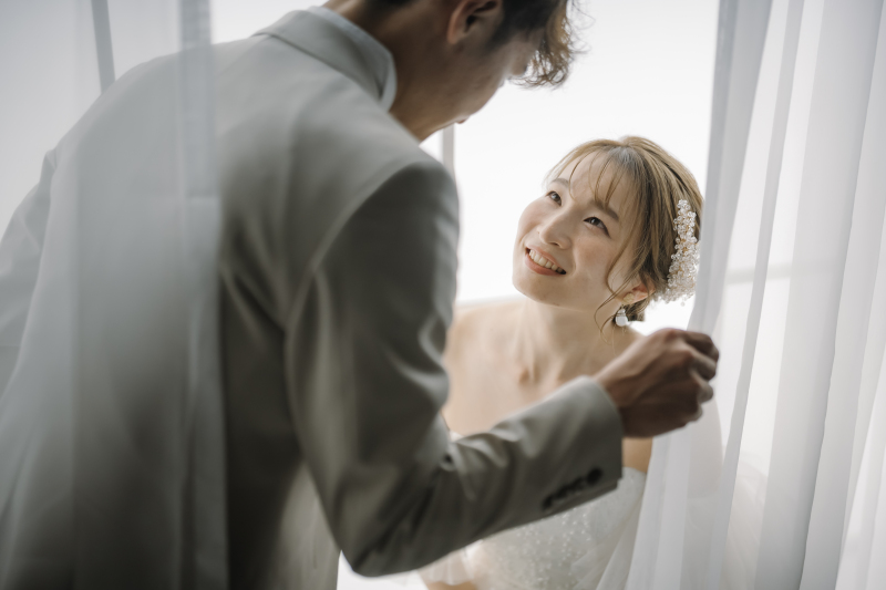 【洋装1着/10cut×アルバム】通年利用OK!いつでも使えるシンプルドレスフォトプラン!/全データ美肌レタッチ付き