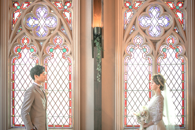 【洋装2点】結婚式場&スタジオ撮影 データ200カット(2Days)プラン