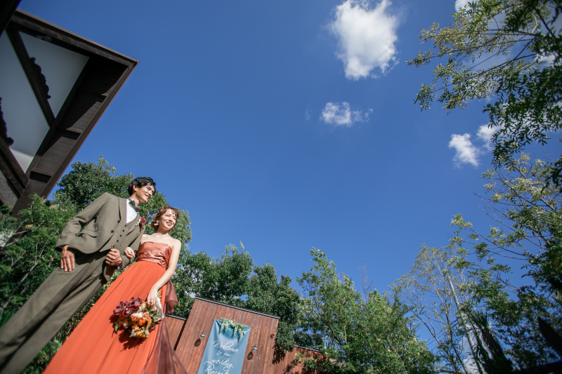 【洋装2点】結婚式場&スタジオ撮影 データ200カット(2Days)プラン