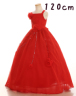 女の子ドレス130cm 赤