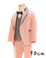 男の子タキシード　90cm ピンク