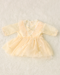 女の子　ベージュ60cm