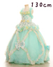 女の子ドレス130cm エメラルドグリーン