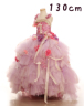 女の子ドレス130cm パープル