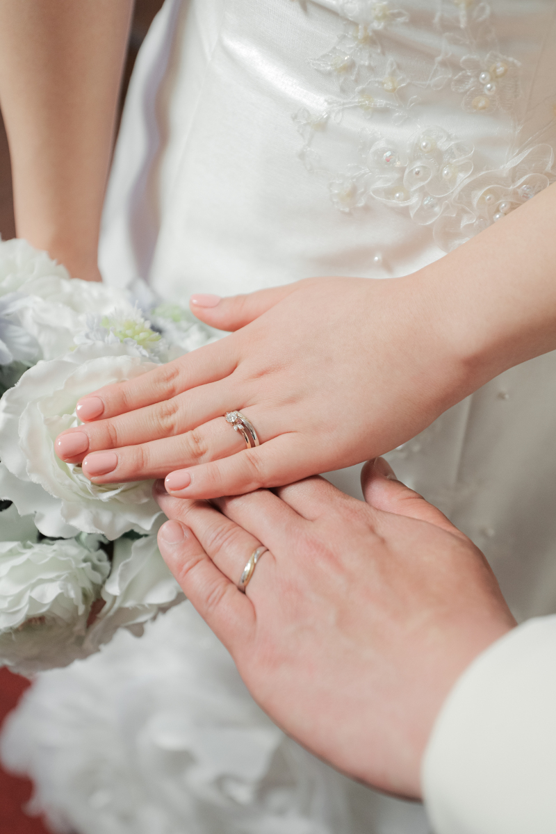 ウエディングドレス×タキシード