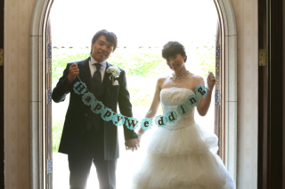 アンティークなチャペル＆緑溢れるガーデンでのロケーションフォト