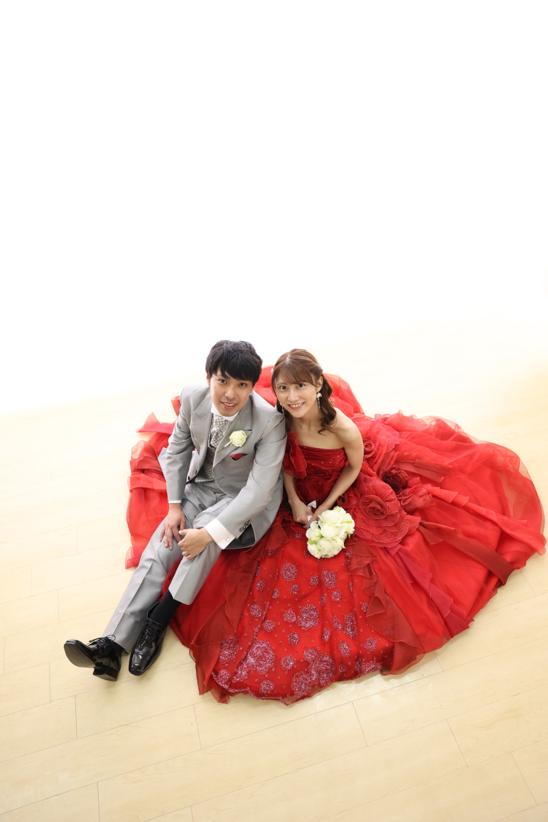 スタジオ撮影です