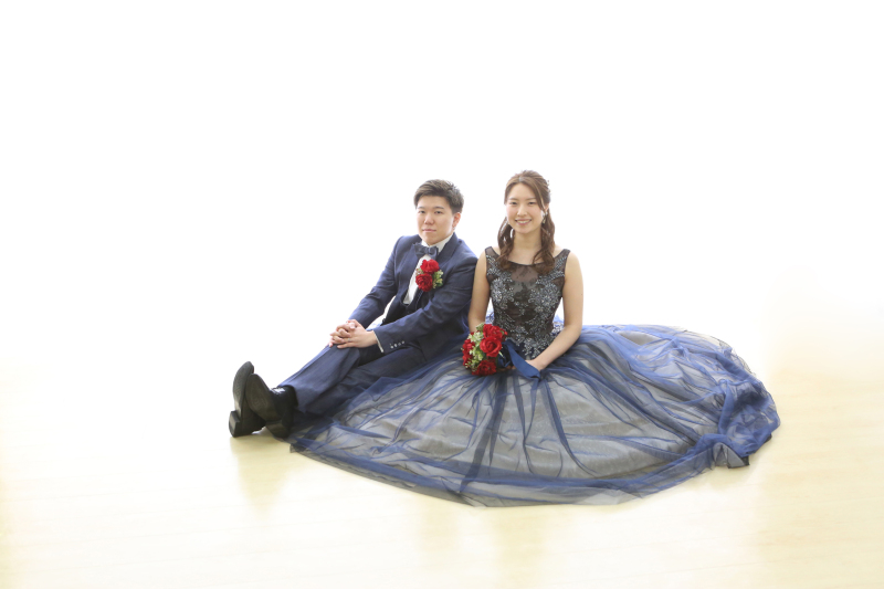 和洋装3着プランの撮影です