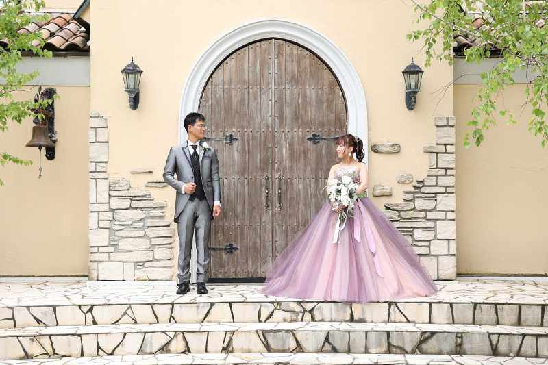 カラードレス撮影