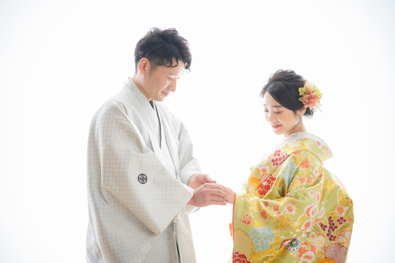 スタジオ撮影です