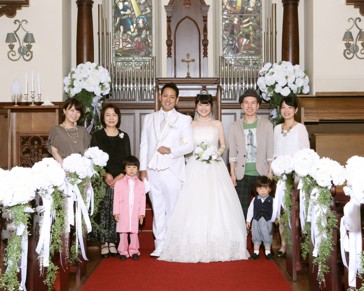 【キレイ叶えるプラン+ご親族撮影】ご家族大集合！