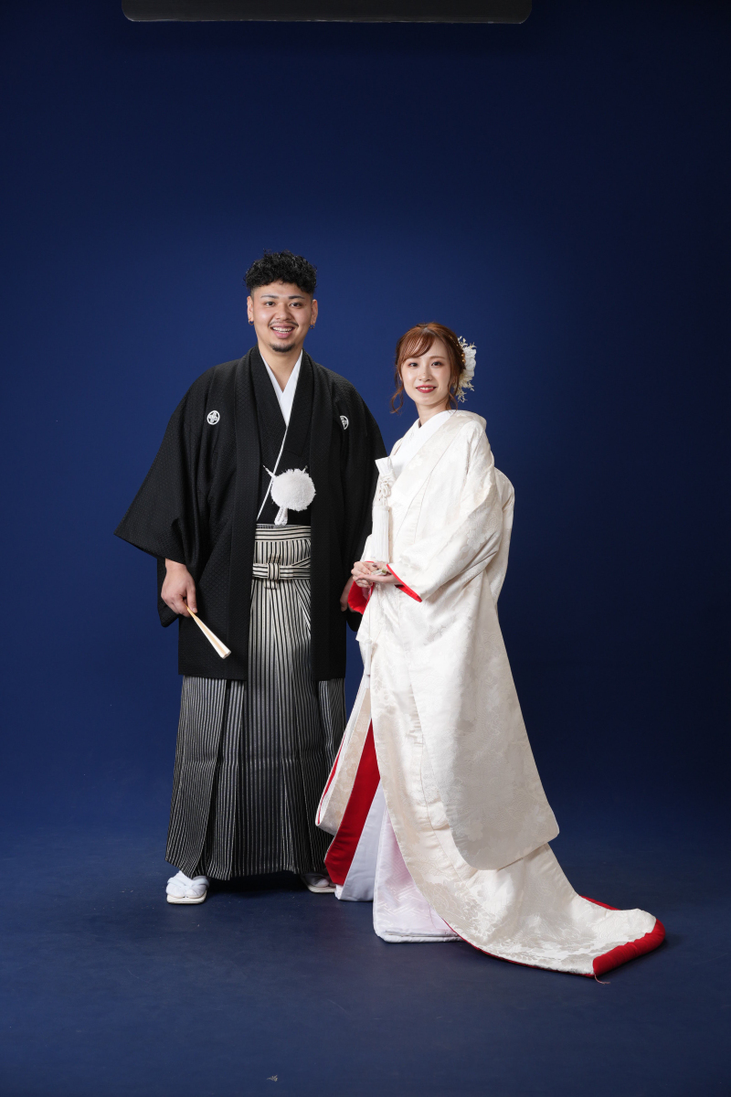 白無垢×紋付袴