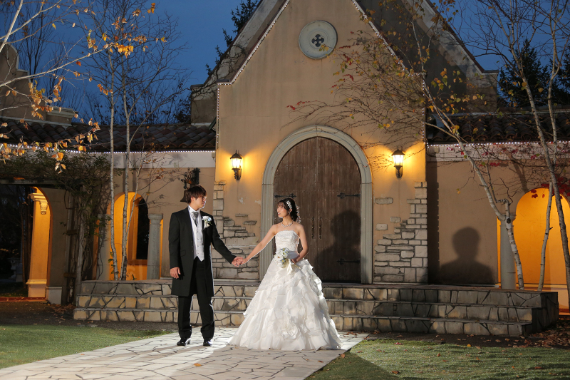 ウエディングドレス×タキシード