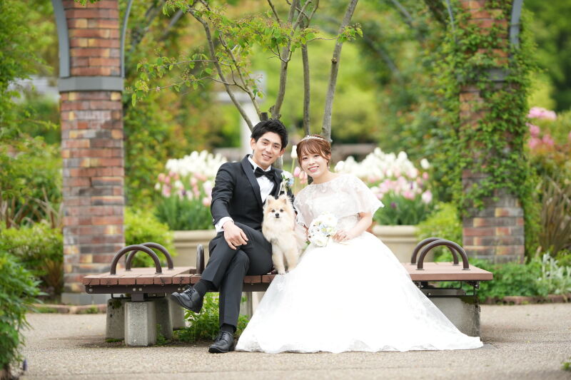 ペットも一緒に撮影OK！