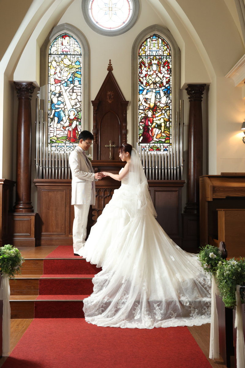 ウエディングドレス撮影 続き