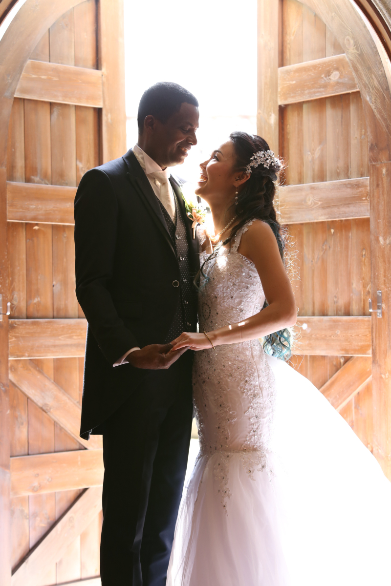 お2人の笑顔が映える一枚