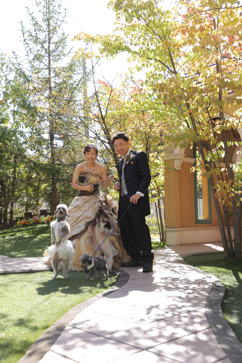 可愛い家族と一緒に