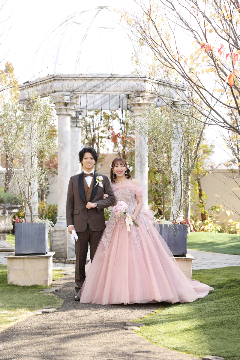 カラードレス撮影