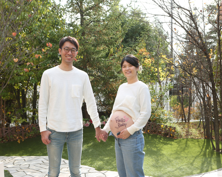 ガーデンでカジュアルに