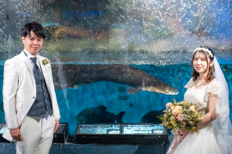 ウエディングドレスは…