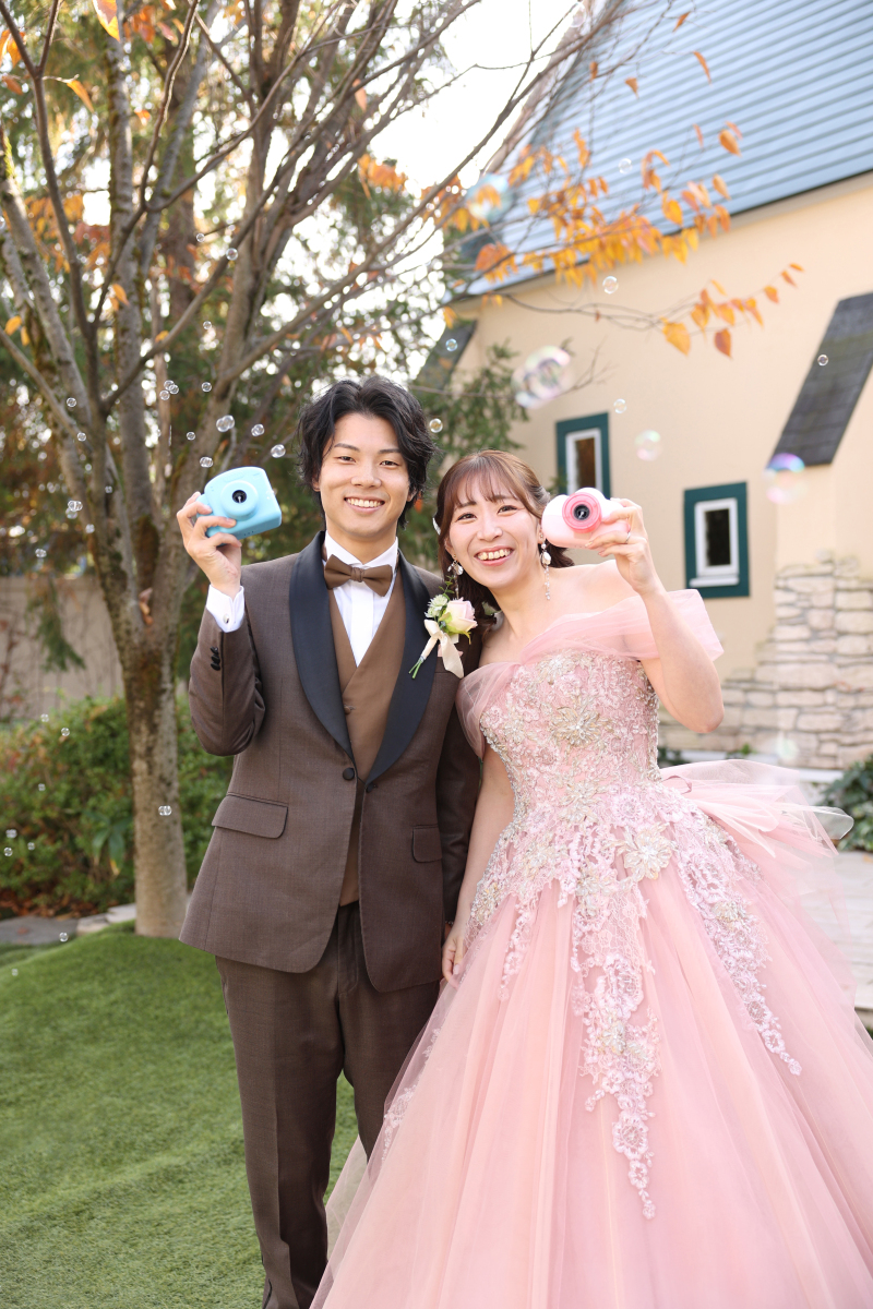 カラードレス撮影