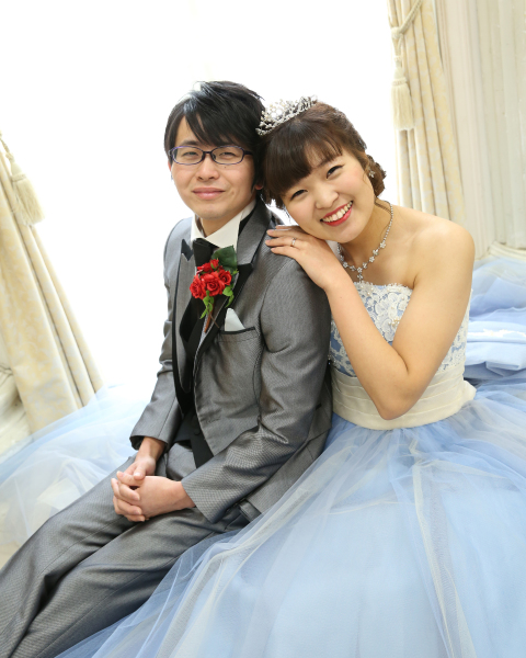 幸せそうな笑顔♪