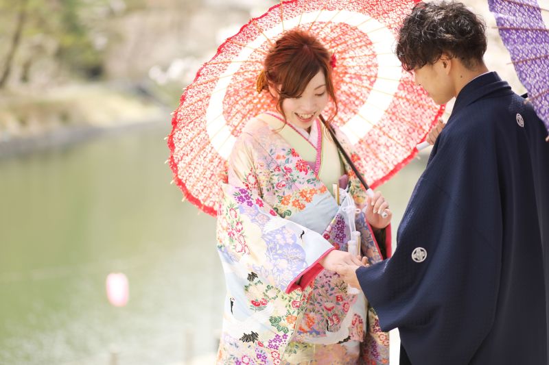 4月限定の桜フォト