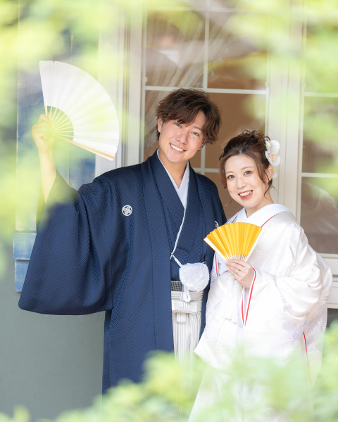 白無垢×紋付袴