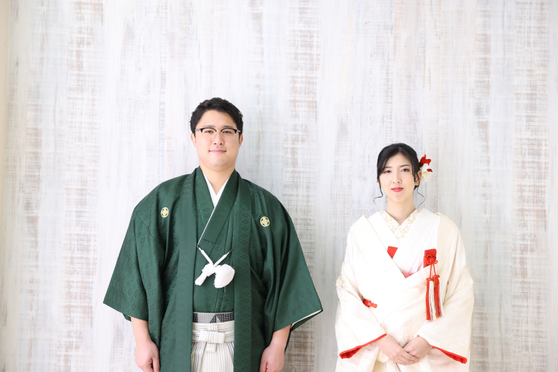 白無垢スタジオ撮影