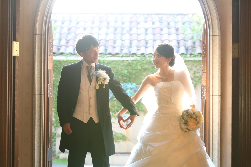 シルエット写真で少し違う雰囲気で