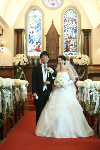 キレイ叶えるプラン〜チャペル、ガーデンでのロケーション撮影