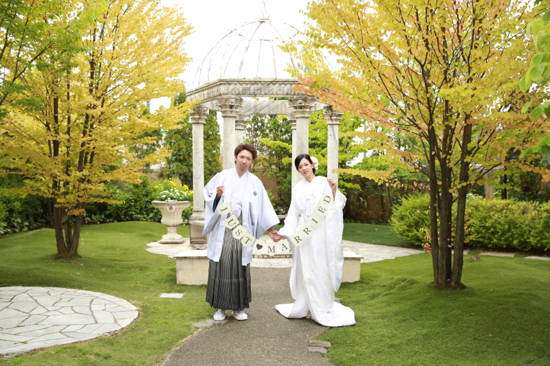 白無垢×ロケーション