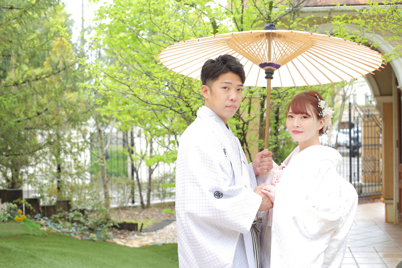 ガーデンでも撮影します