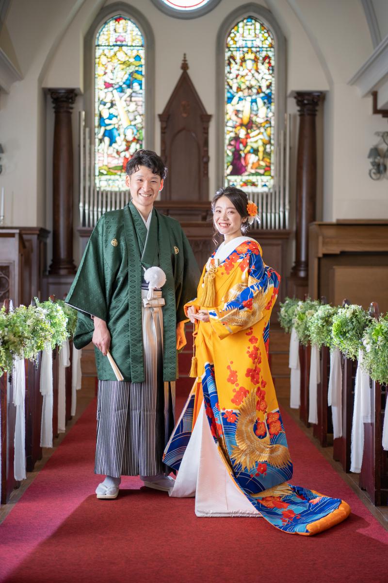 チャペルでの撮影です！