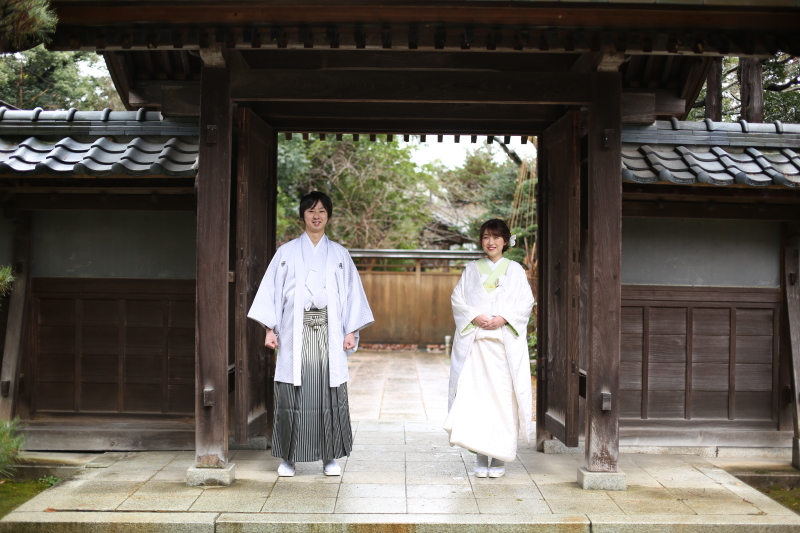 椿寿荘でのフォトウェディング