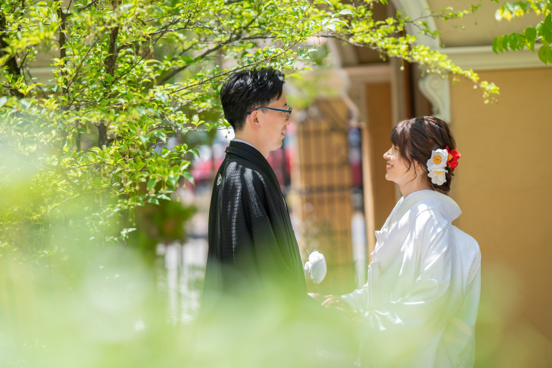 白無垢×紋付袴