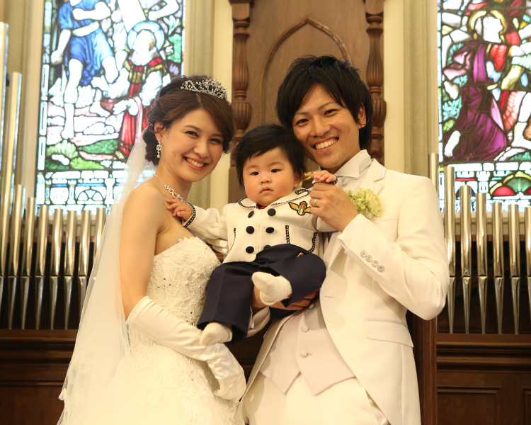 かわいいお子さんもタキシードでバッチリ☆