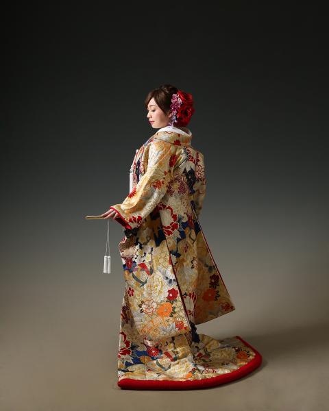 お一人のポーズも素敵！