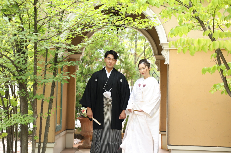和装撮影／ガーデンロケーション