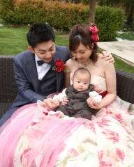 【キレイ叶えるプラン】お子さんもタキシードで正装♪