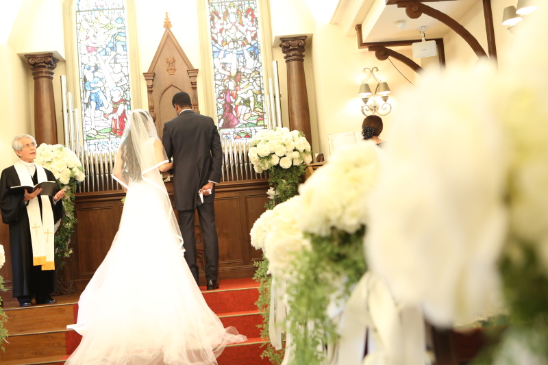 いよいよ挙式がスタート！