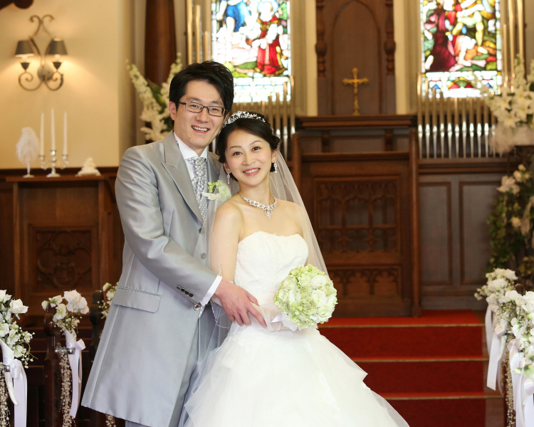 寄り添うお2人・・・