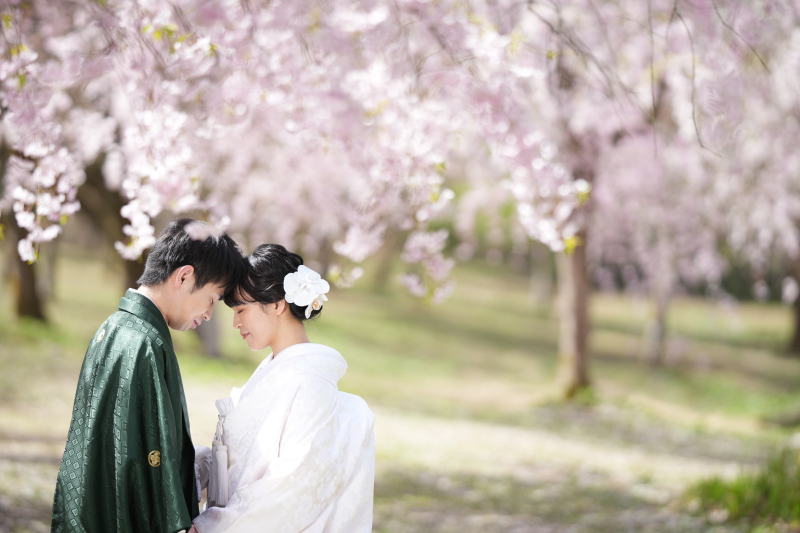 白無垢×紋付袴