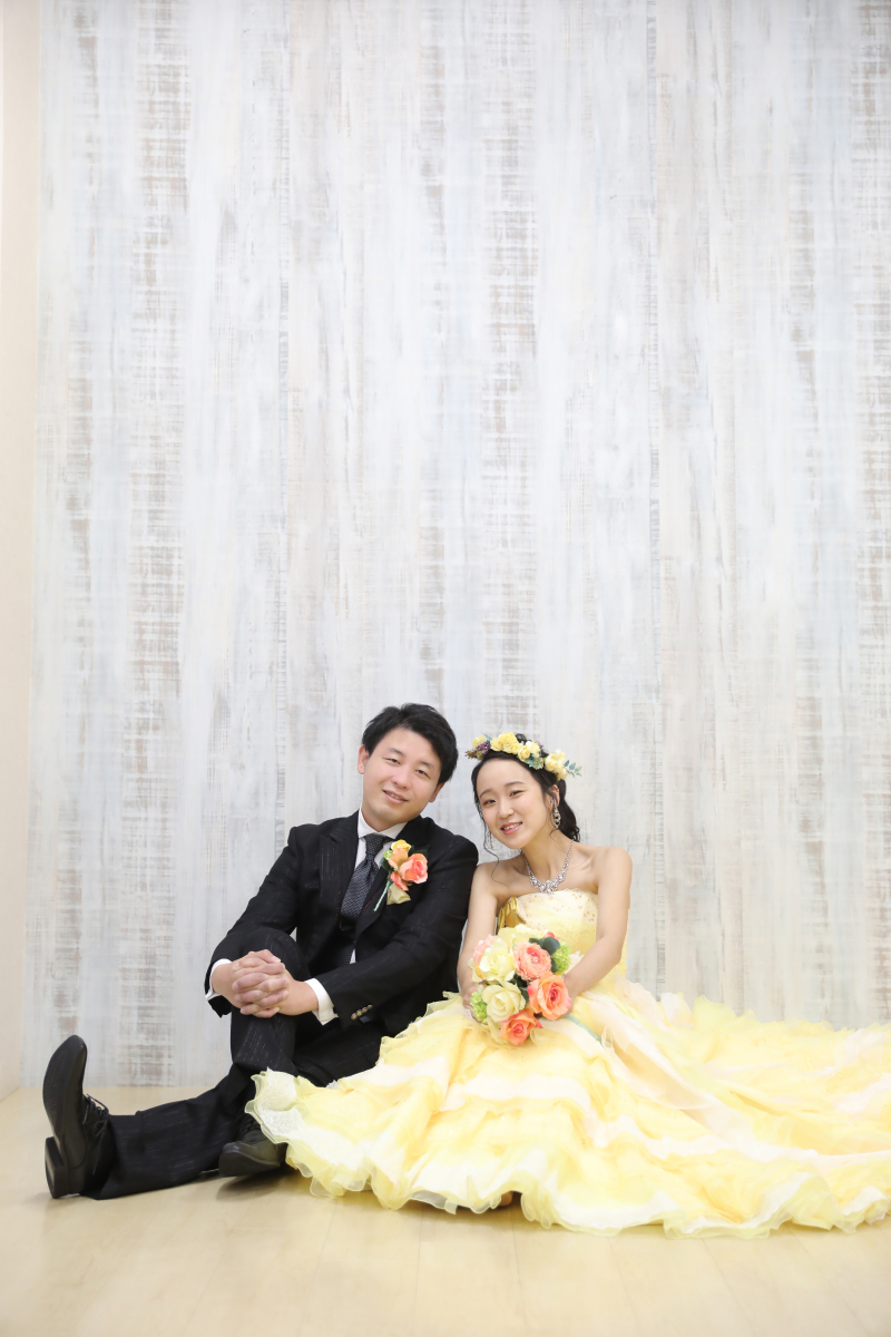 カラードレス×タキシード