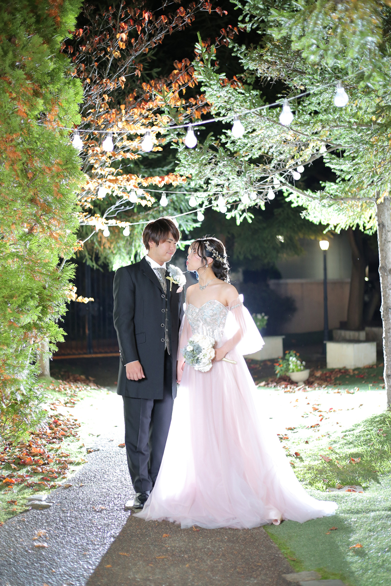 カラードレス×タキシード