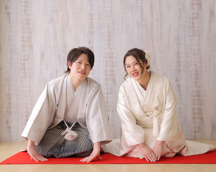 白無垢×紋付袴