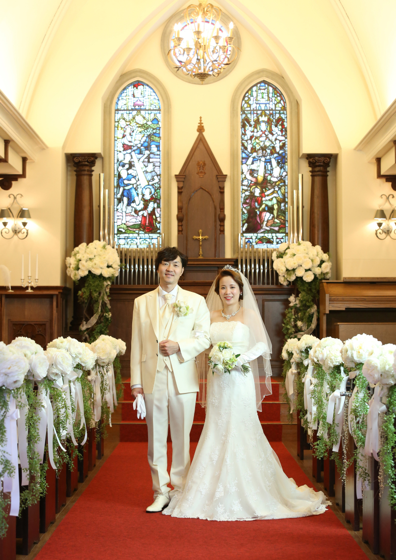 ウェディングはスレンダータイプで♪